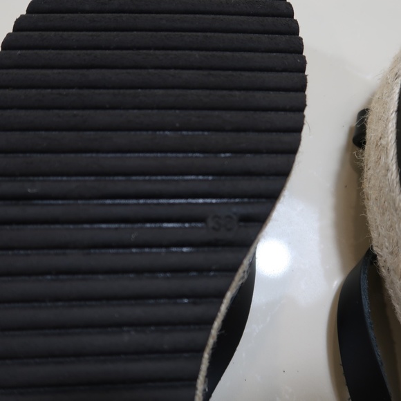 Christina Christi Handmade Leather Sandals Black Color - Picture 3 of 7